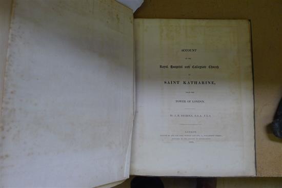 Nichols, John Bower - Account Of The Royal Hospital ……. Of Saint Katharine, 1824